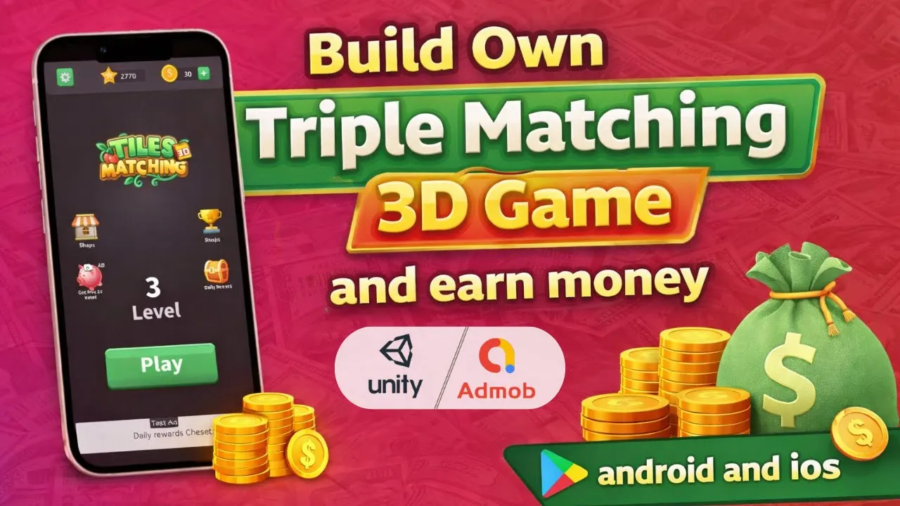 Triple Matching 3D Unity Game